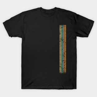 Stripes Ornament - Color Design T-Shirt